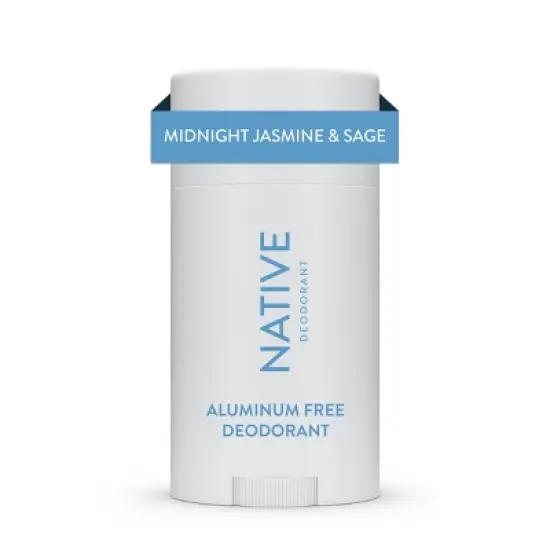 Native Solid Deodorant - Midnight Jasmine & Sage - Aluminum-Free 2.65oz image {9}