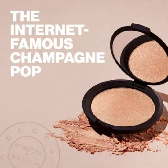 Smashbox BECCA Shimmering Skin Pressed Highlighter - Champagne Pop - Ulta Beauty image {2}