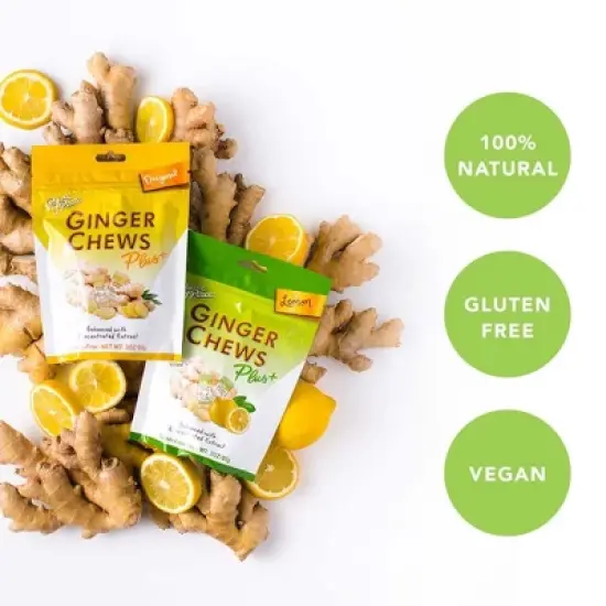 Prince of Peace Ginger Chew Plus+ Original, 3 oz. image {1}