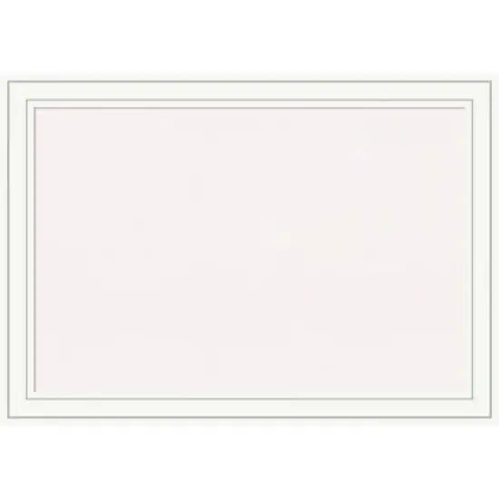 Amanti Art Craftsman Wood Framed Corkboard, White Cork image {7}