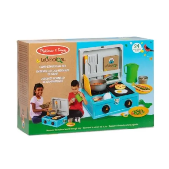 Melissa & Doug Let's Explore Camp Stove Play Set image {2}