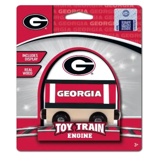 MasterPieces Wood Train Box Car - NFL Georgia Bulldogs image {2}
