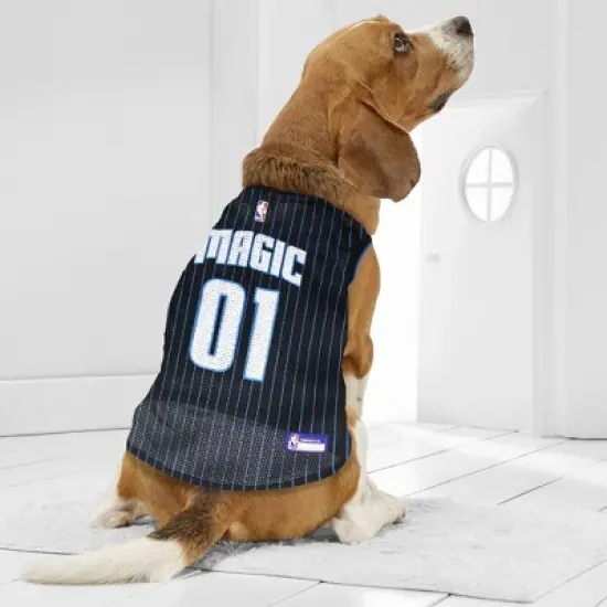 NBA Orlando Magic 24" Pets Basketball Mesh Jersey image {2}