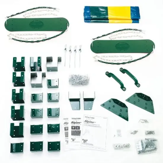 Swing-N-Slide Alpine DIY Playset Hardware Kit (Wood and Slide not included) image {1}