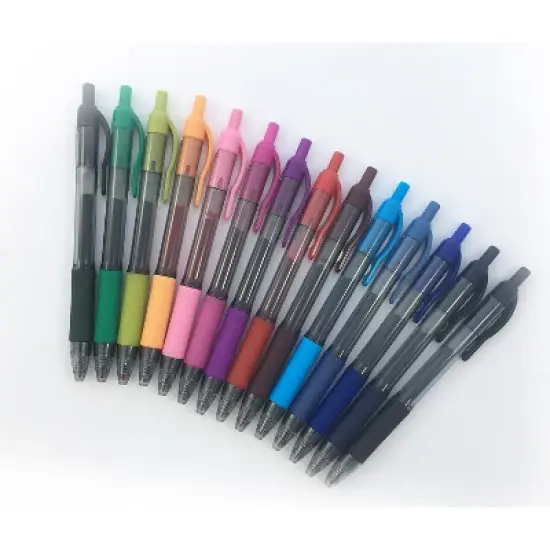 Zebra Sarasa Retractable Gel Pen Assorted Ink Medium 14/Pack 46824 image {2}
