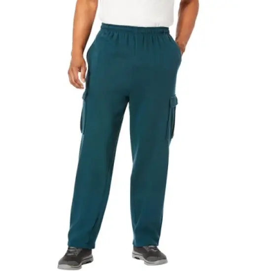 KingSize Men's Big & Tall Fleece Cargo Sweatpants image {7}