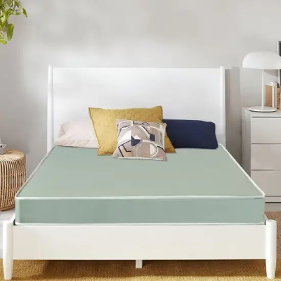 Continental Sleep, 5-Inch Vinyl Tight Top Double Sided Medium Firm Waterproof Mattress, image {1}