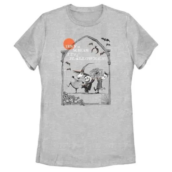 Women's The Nightmare Before Christmas Oogie's Boys Trick or Scream T-Shirt image {3}
