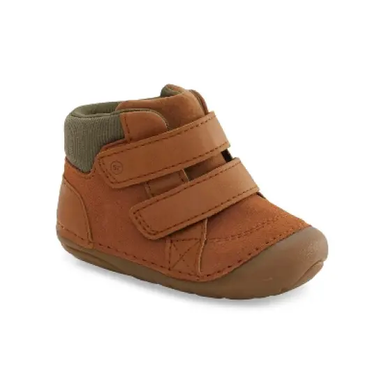 Stride Rite Martin Kid's Leather First Walker Bootie image {9}