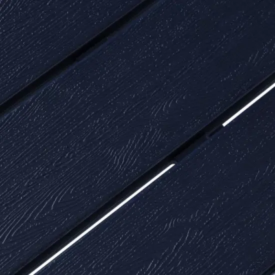 WestinTrends Azura 2-Piece HDPE Plastic Adirondack Patio Chair With 18" Side Table Set, Navy Blue image {13}