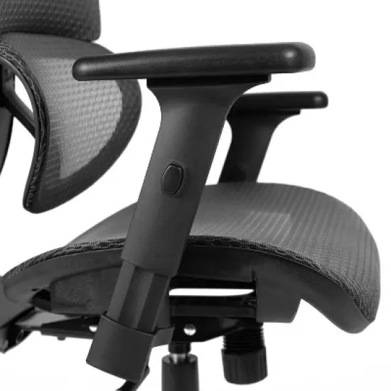 Emma and Oliver Ergonomic Mesh Office Chair-Synchro-Tilt, Headrest, Adjustable Pivot Arms image {6}