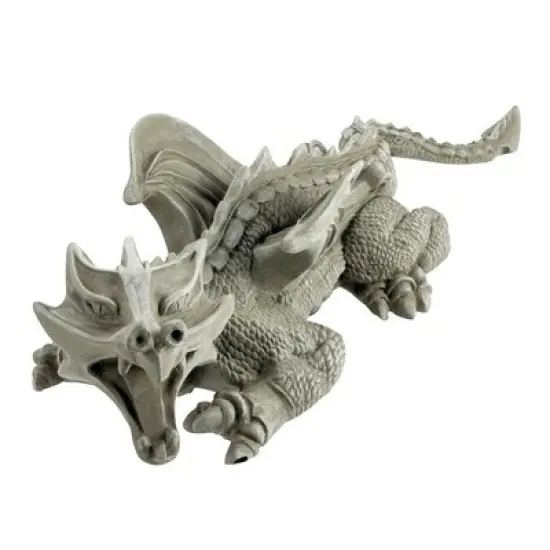 Design Toscano Warsin Dragon Sculpture: Large image {3}