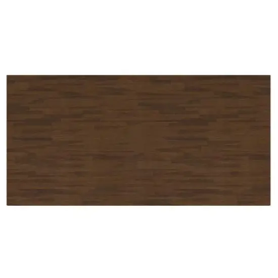 WyndenHall Wright Wine Cabinet Rustic Natural Aged Brown: Storage for 12 Bottles, Stemware Rack image {4}