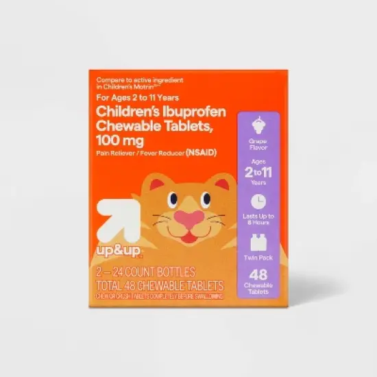 Ibuprofen Children's Chewables (NSAID) - 48ct - up&up&trade; image {6}