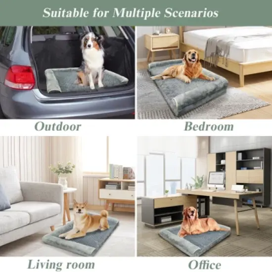 Memory Foam Washable Dog Bed image {5}