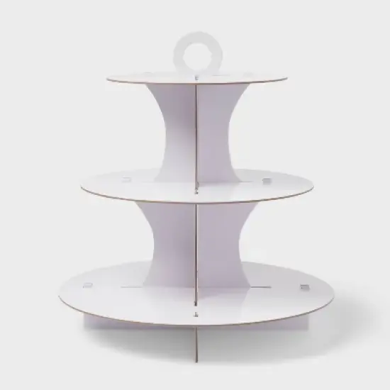White 3-Tier Cupcake Stand - Spritz&trade; image {3}