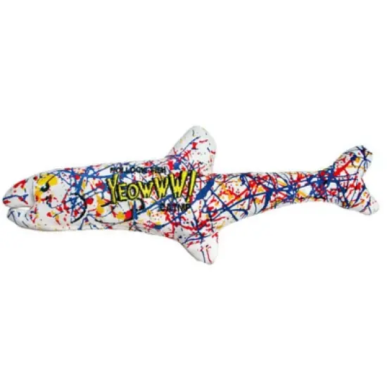 YEOWWW! Organic Catnip 3-Toy Variety Pack with Rainbow, Banana, and Pollock image {2}