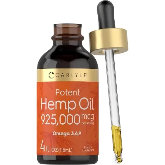 Carlyle Hemp Oil 925,000mcg | 4 fl oz image {8}