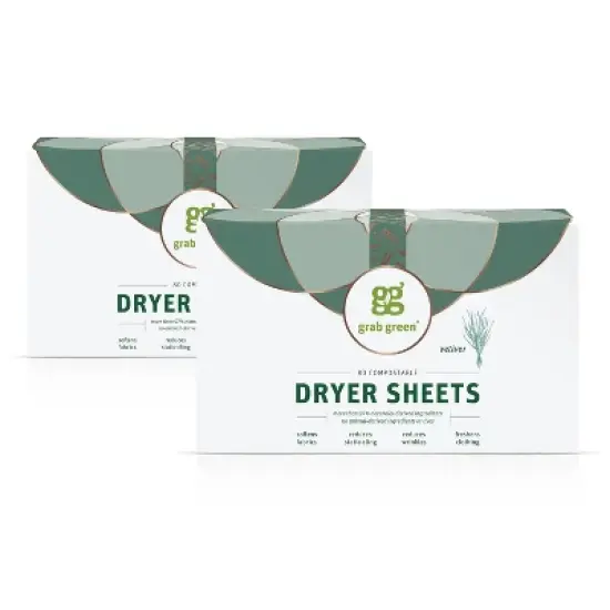 Grab Green Classic Dryer Sheets, Vetiver Scent image {2}