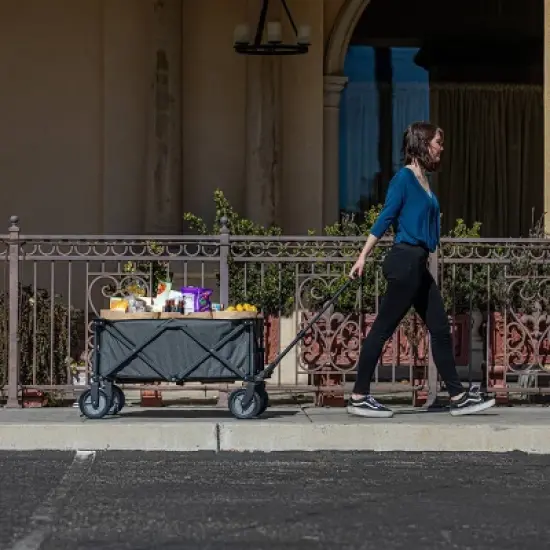 Picnic Time Adventure Wagon Folding Wagon - Dark Gray image {3}