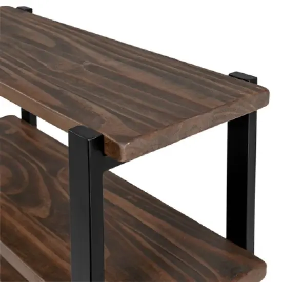 Pomona Over The Toilet 4-Shelf Bath Storage - Alaterre Furniture image {7}