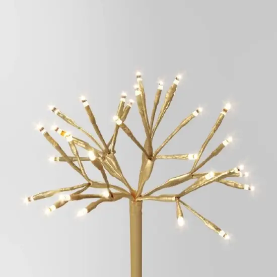 18" LED Gold Starburst Christmas Novelty Sculpture Light Warm White - Wondershop&trade; image {4}