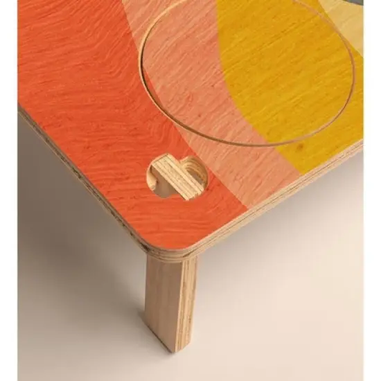 Sunset Cornhole Pong Game image {4}