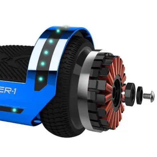 Hover-1 Chrome Hoverboard image {3}