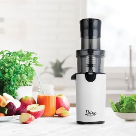 Tribest Shine Kitchen Co. Easy Cold Press Juicer with XL Feed Chute image {1}