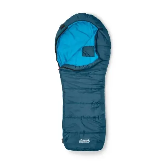 Coleman Tidelands 30 Degree Mummy Sleeping Bag - Blue image {3}