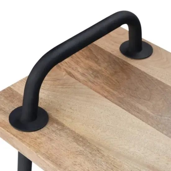 55" Sera Entryway Bench Natural - WyndenHall image {6}