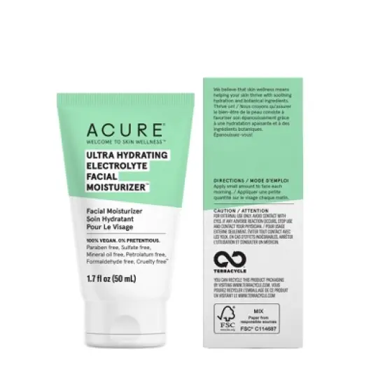 Acure Ultra Hydrating Electrolyte Facial Moisturizer - 1.7 fl oz image {4}