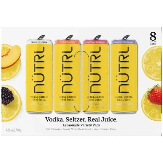 Nutrl Lemonade Variety Pack - 8pk/355ml Cans image {7}