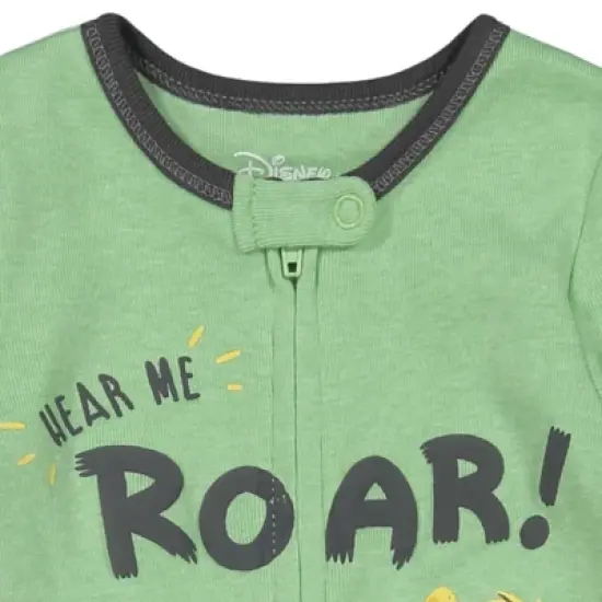 Disney Winnie the Pooh Lion King Monsters Inc. Pixar Toy Story Baby 2 Pack Sleep N' Play Coveralls Newborn to Infant image {3}