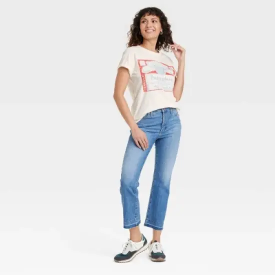 Women's Budweiser Short Sleeve Graphic T-Shirt - White image {2}