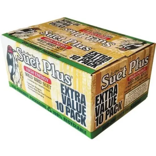 Suet Plus 11 Oz. High Energy Suet (10-Pack) image {1}