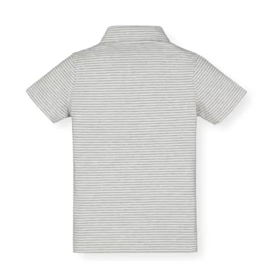Hope & Henry Boys' Organic Cotton Jersey Polo, Kids image {2}