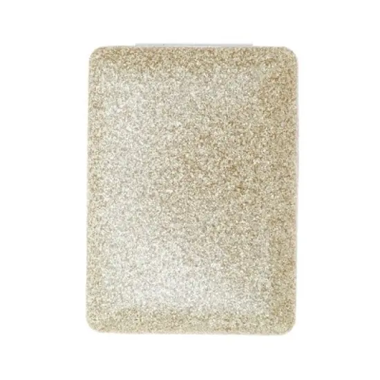 Unique Bargains Portable Rectangular Makeup Mirror 1 Pc image {3}