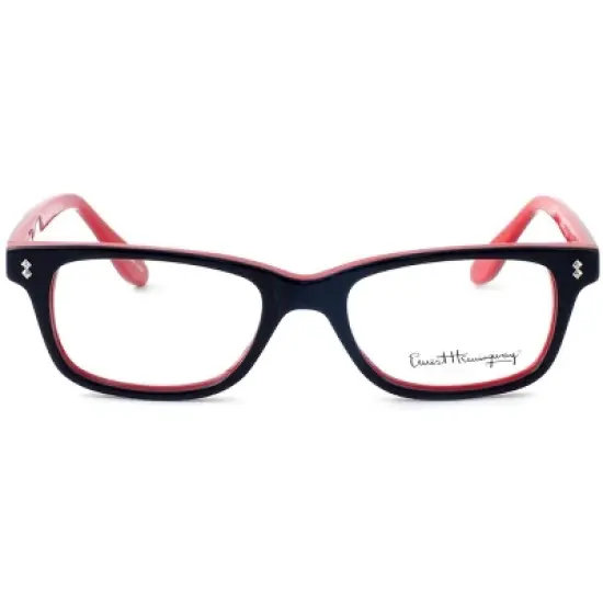 Ernest Hemingway Designer Reading Glasses H4617 (Small Size) in Black-Red 48mm image {1}