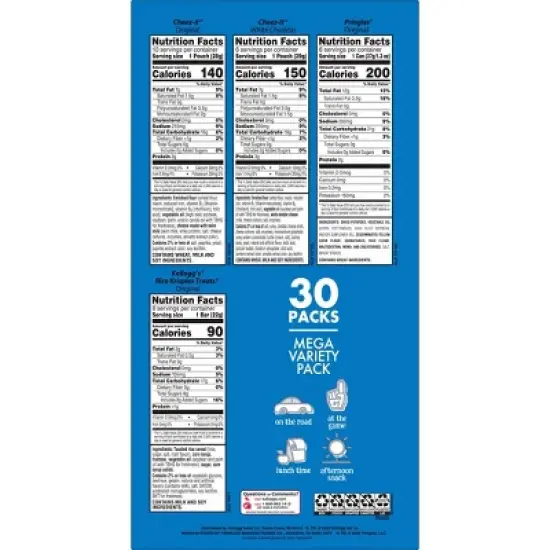 Kellogg's Mega Variety Pack - 30.1oz/30ct image {1}