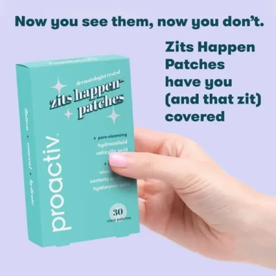 Proactiv Zits Happens Invisible Hydrocolloid Patches - 30ct image {5}