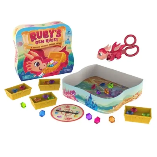 Educational Insights Ruby's Gem Quest - Soarin' Scissors Skills Game image {2}