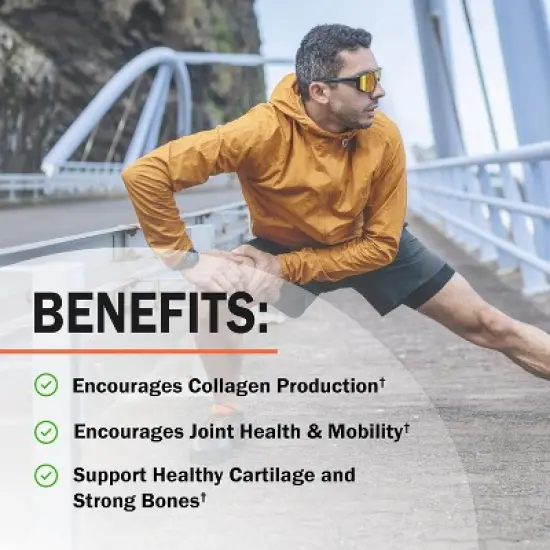 Glucosamine MSM + Chondroitin, Maximum Strength Supplement with Collagen Peptides for Joint Mobility and Flexibility, Bioschwartz image {3}