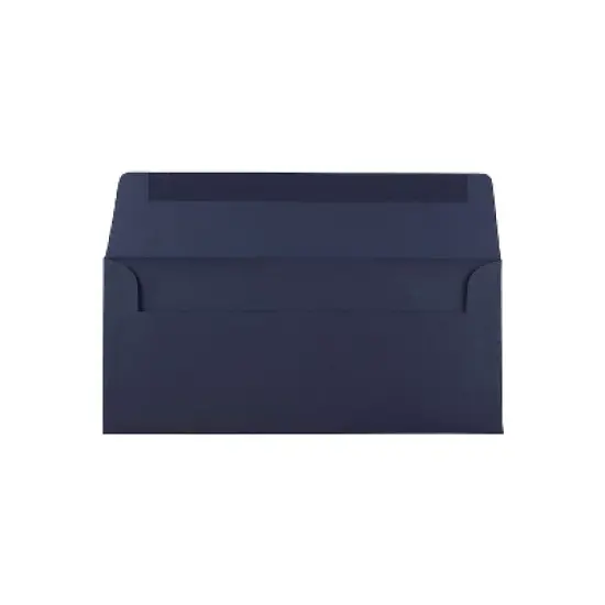 JAM Paper #10 Business Envelopes 4.125 x 9.5 Navy Blue LEBA367I image {1}