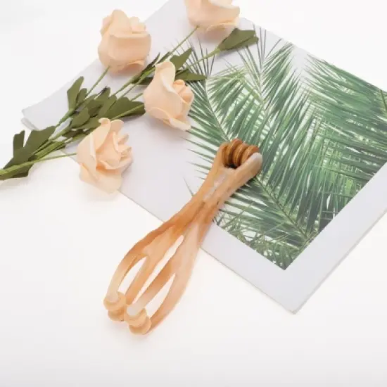 Unique Bargains Comfortable Finger Hand Massager Amber 1 Pc image {5}