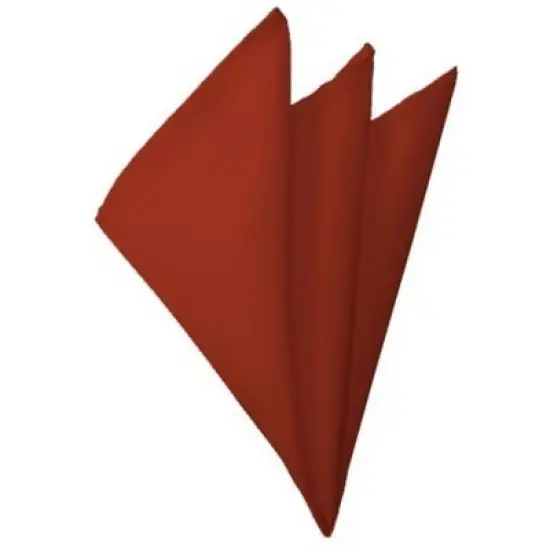 TheDapperTie - Men's Solid Color 10 Inch x 10 Inch Pocket Squares Handkerchief image {39}