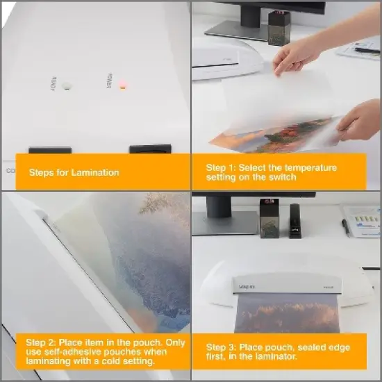 Staples 9.5" Thermal & Cold Laminating Machine 5738801 image {3}