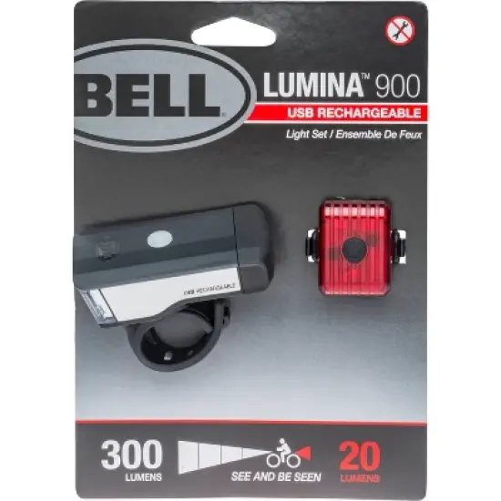 Bell Lumina 900 LED Bike Light Set image {3}