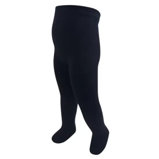 Touched by Nature Baby Girl Organic Cotton Tights, Black White image {2}