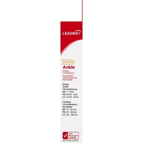 Leader Slip-On Medium Ankle Support 1 ea image {4}